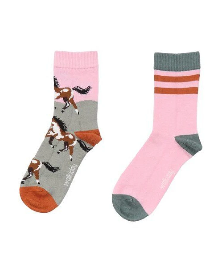 Baby Socken Bio-Baumwolle rosa – weiche GOTS-zertifizierte Strümpfe von Walkiddy, hautfreundlich, atmungsaktiv & perfekt als Geschenk zur Geburt