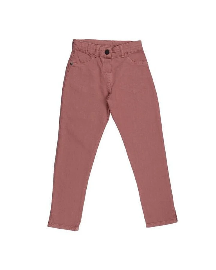 Kleinkinder Jeans-Leggings GOTS zertifiziert – Bio-Baumwolle, Altrosa, bequem & elastisch, schmaler Schnitt
