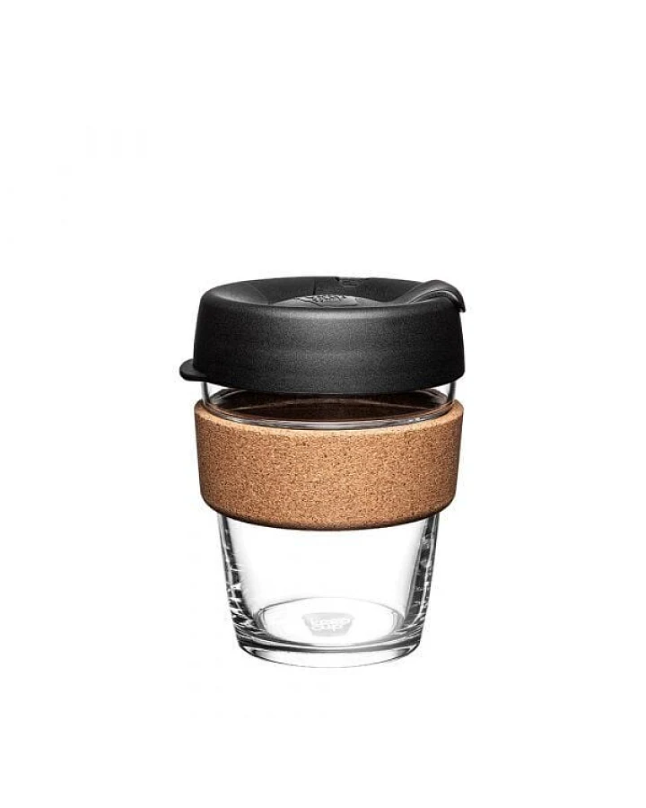 KeepCup Coffee to go Becher aus Glas mit Grifffläche aus Kork - Limited Edition - Medium 340ml