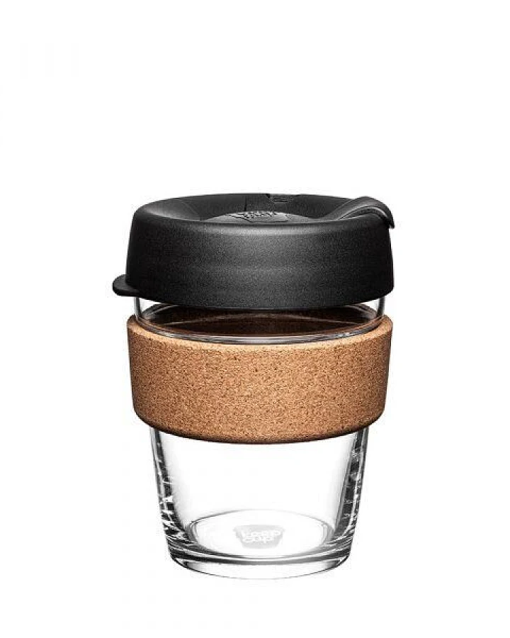 KeepCup Coffee to go Becher aus Glas mit Grifffläche aus Kork - Limited Edition - Medium 340ml