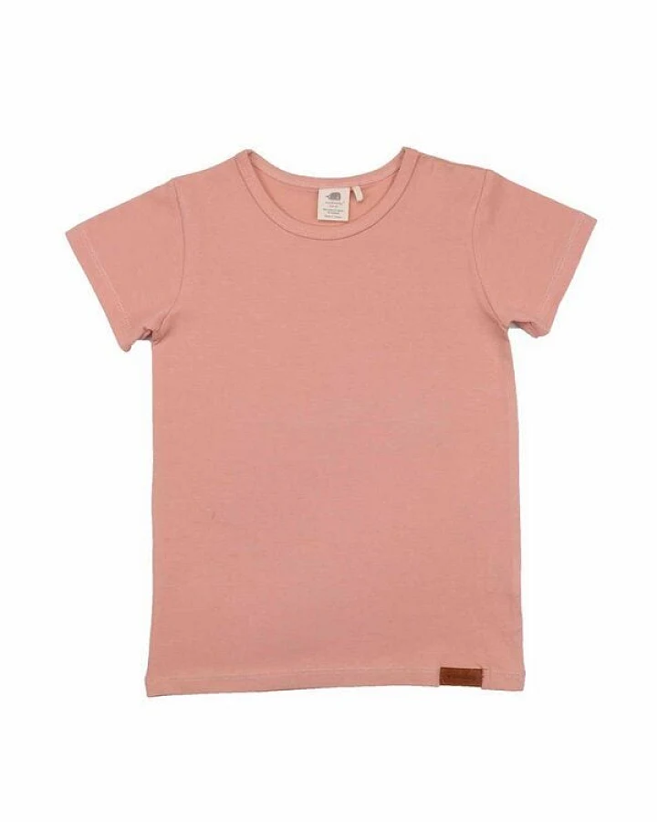 Baby T-Shirt GOTS zertifiziert – Rosa mit Zebramotiv, Kurzarm, weich & bequem