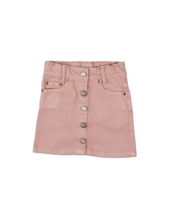 Kinder Rock GOTS zertifiziert Bio-Baumwolle, Rosa, Knopfleiste, Walkiddy