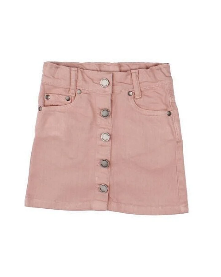 Kinder Rock GOTS zertifiziert Bio-Baumwolle, Rosa, Knopfleiste, Walkiddy