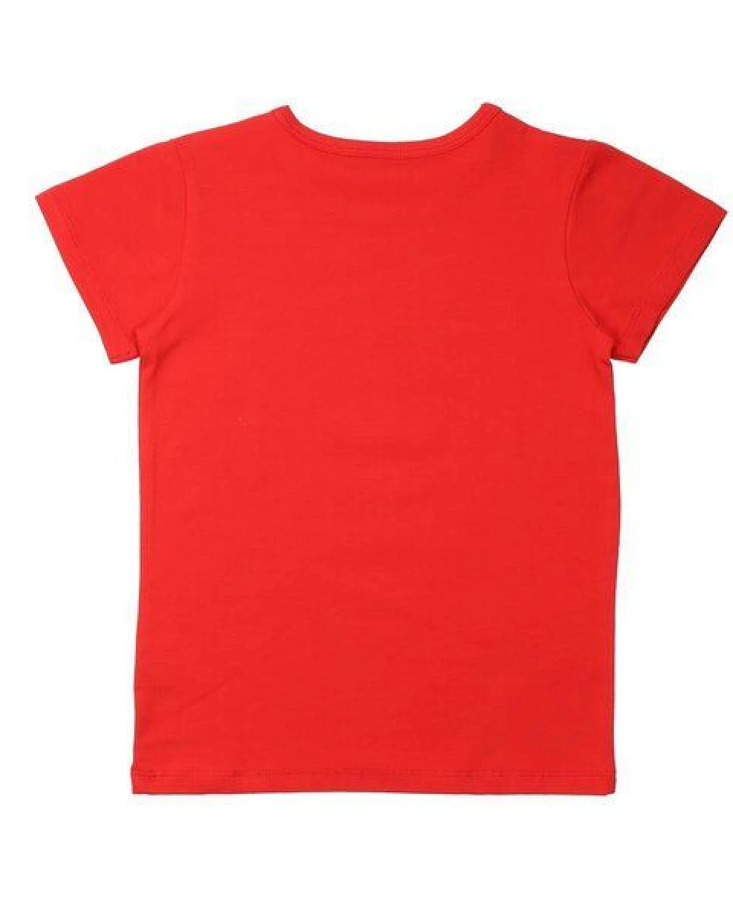 Baby T-Shirt – Rot mit Piratenschiff-Motiv, Kurzarm, weich & bequem – Ansicht 3