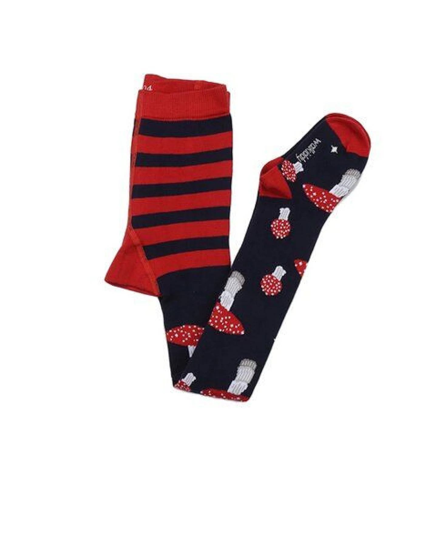 Baby Strumpfhose GOTS-zertifiziert aus Bio-Baumwolle blau mit Muster – Walkiddy – Ansicht 4
