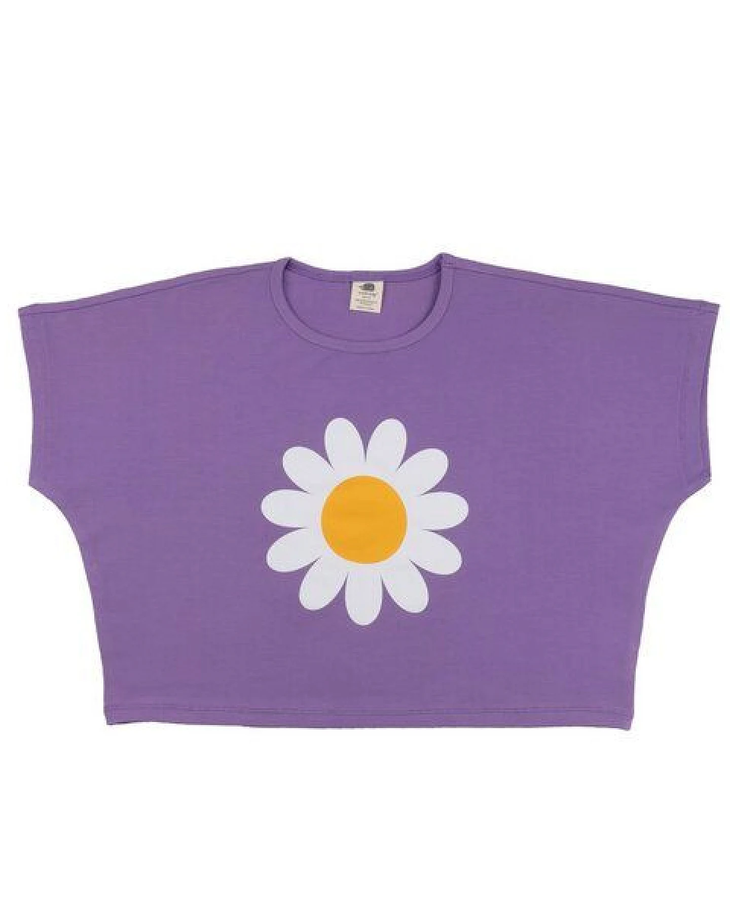Schlafanzug Bio-Baumwolle Lila - Walkiddy Wild Flower Set – Ansicht 3