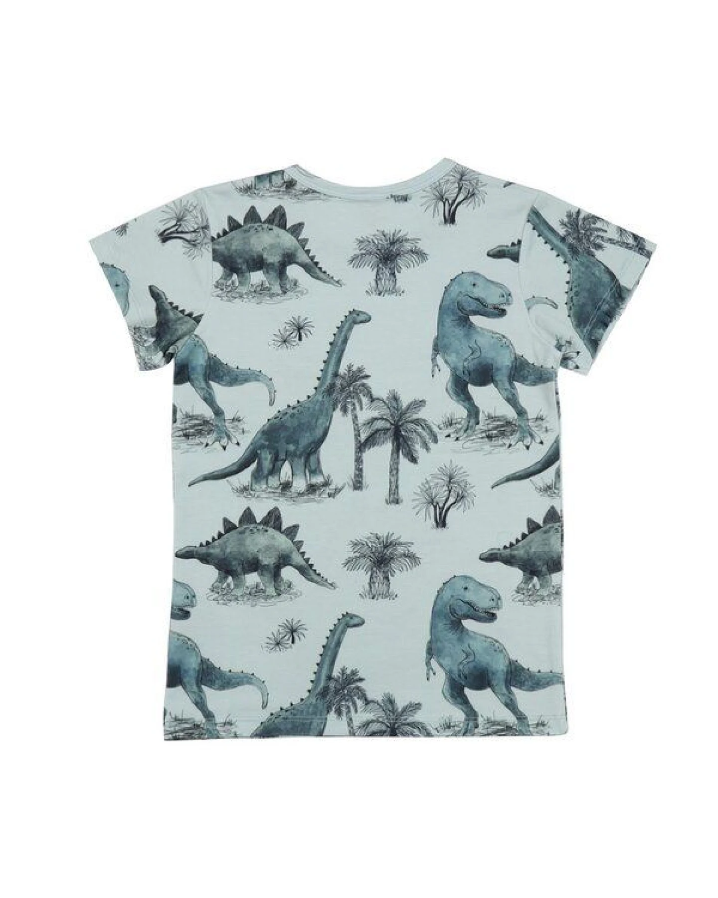 Baby T-Shirt Bio Baumwolle Grün - Walkiddy Dinosaurland - Nachhaltig & Allergikerfreundlich - 95% Bio-Baumwolle - Umweltbewusst & GOTS-zertifiziert. – GOTS zertifiziert – Ansicht 3