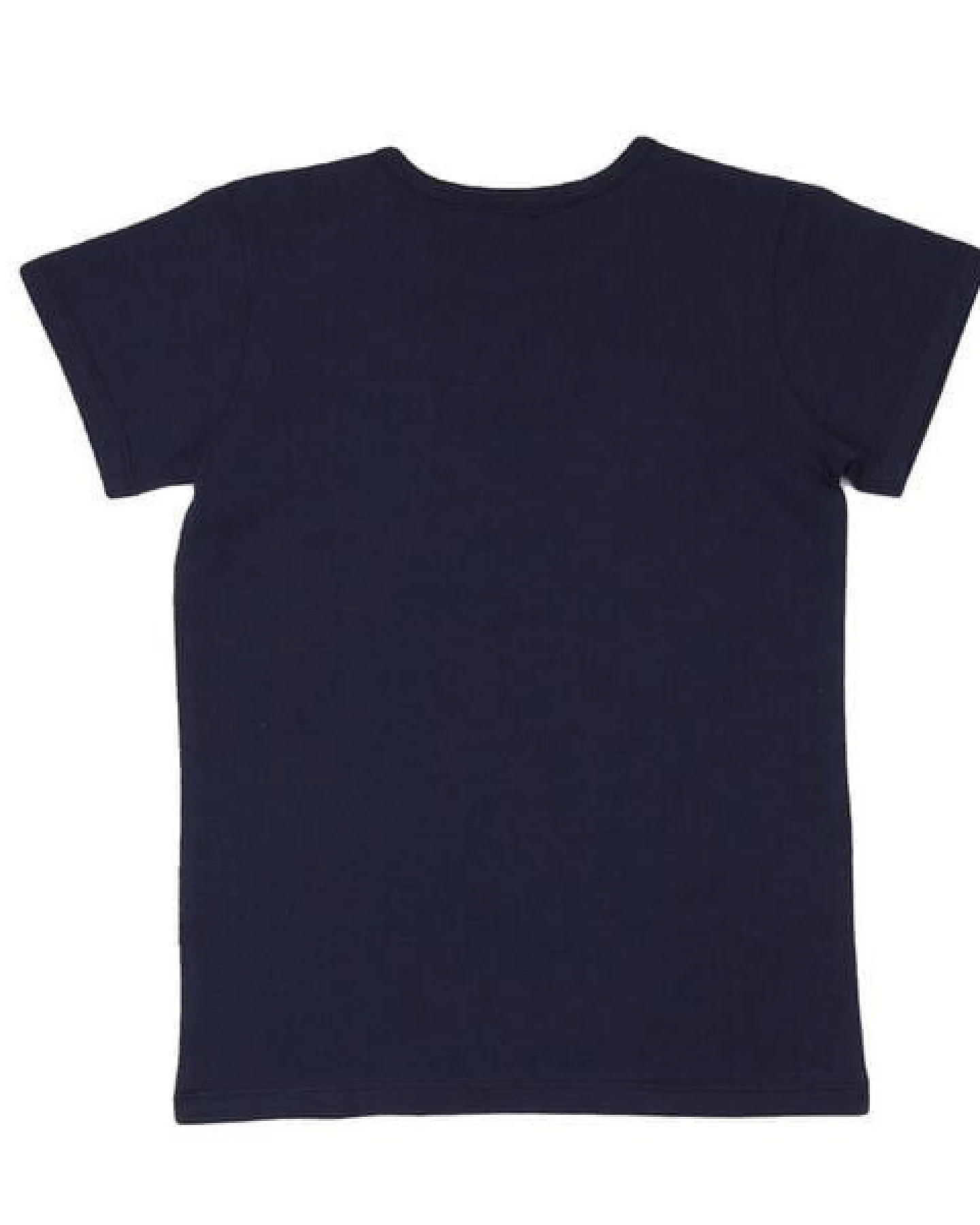 Baby T-Shirt GOTS zertifiziert – Dunkelblau, Kurzarm, weich & bequem – Ansicht 3