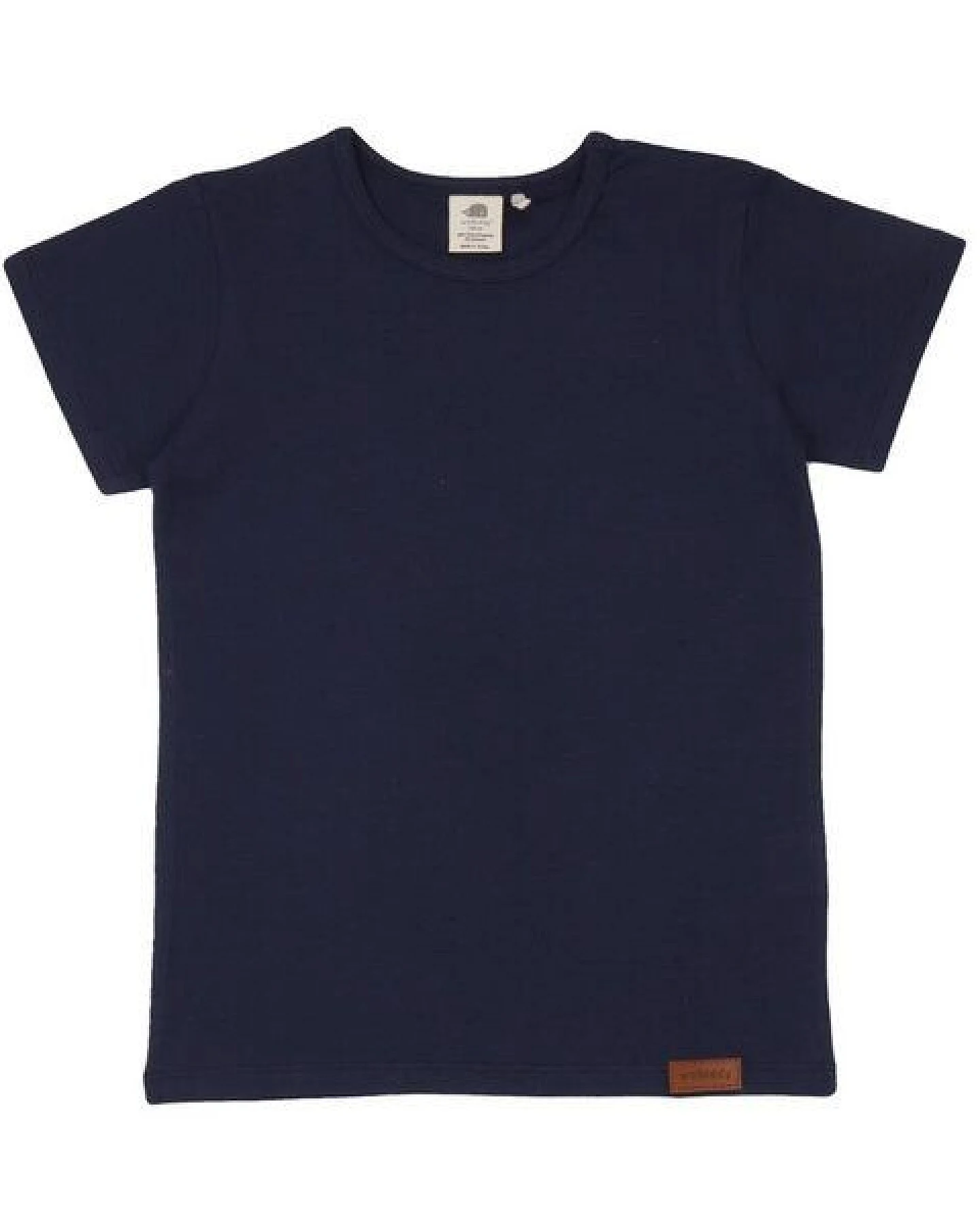 Baby T-Shirt GOTS zertifiziert – Dunkelblau, Kurzarm, weich & bequem – Ansicht 2