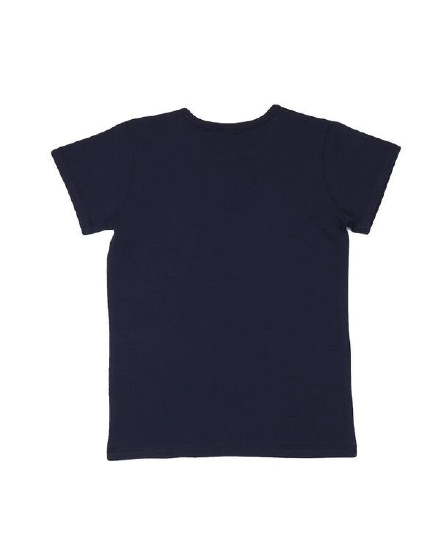 Baby T-Shirt GOTS zertifiziert – Dunkelblau, Kurzarm, weich & bequem – Ansicht 3
