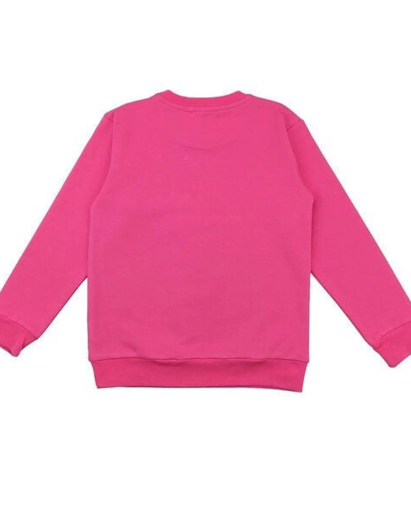 Kinder Sweatshirt GOTS zertifiziert Bio-Baumwolle Rosa Libellenmotiv Rundhals weich bequem – Walkiddy – Ansicht 3
