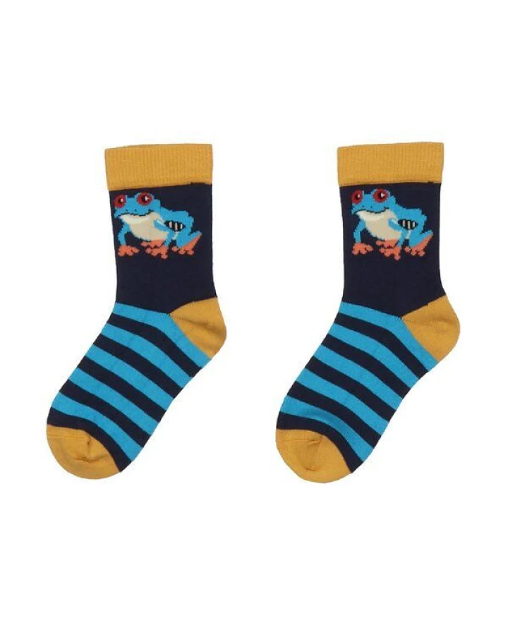 Baby Socken aus Bio-Baumwolle in Grün hautfreundlich & bequem von Walkiddy