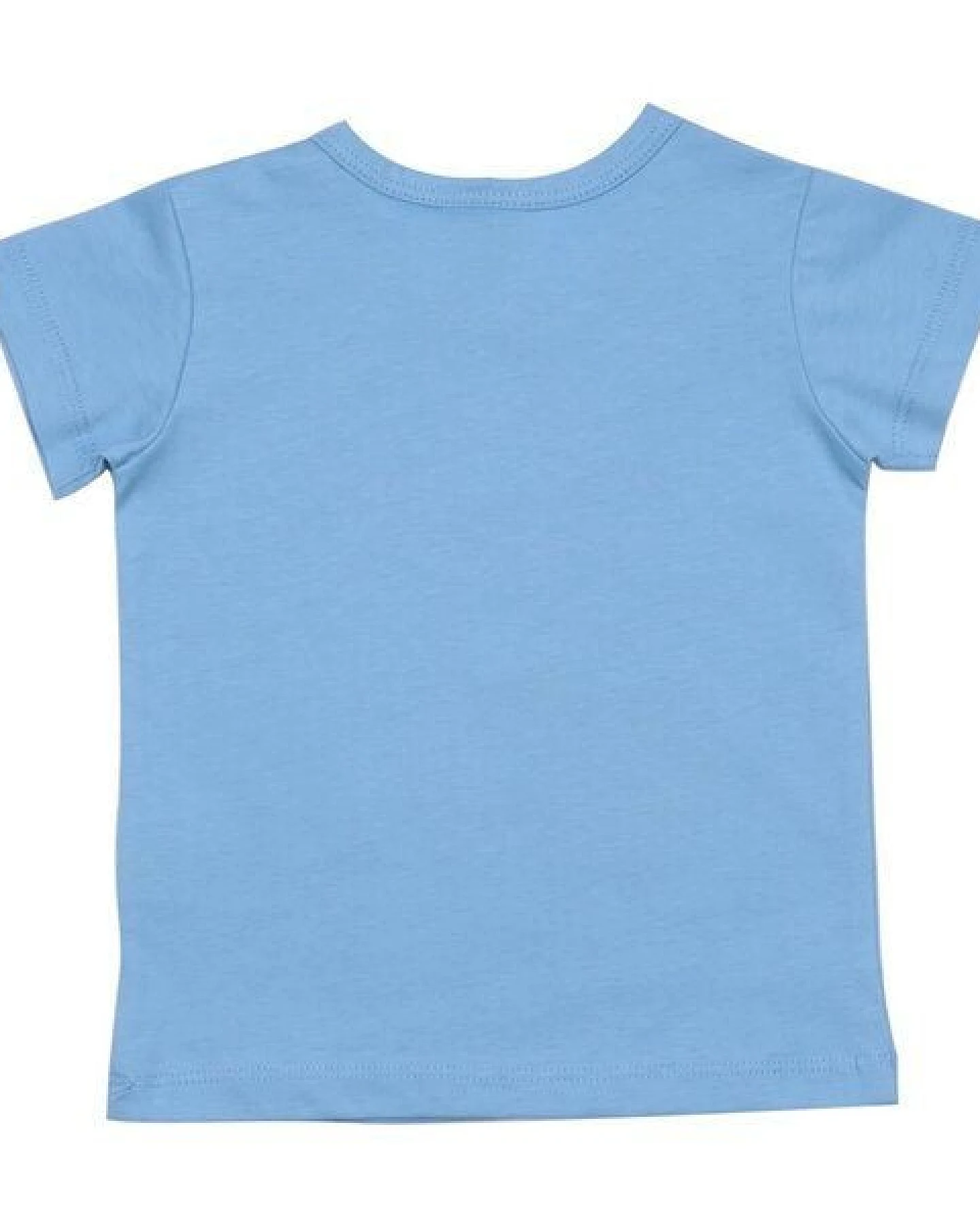 Baby T-Shirt Bio-Baumwolle Blau Dino - Walkiddy, 95% zertifiziert, Nachhaltigkeit, weich, atmungsaktiv, ethisch produziert, umweltfreundlich. – Ansicht 3