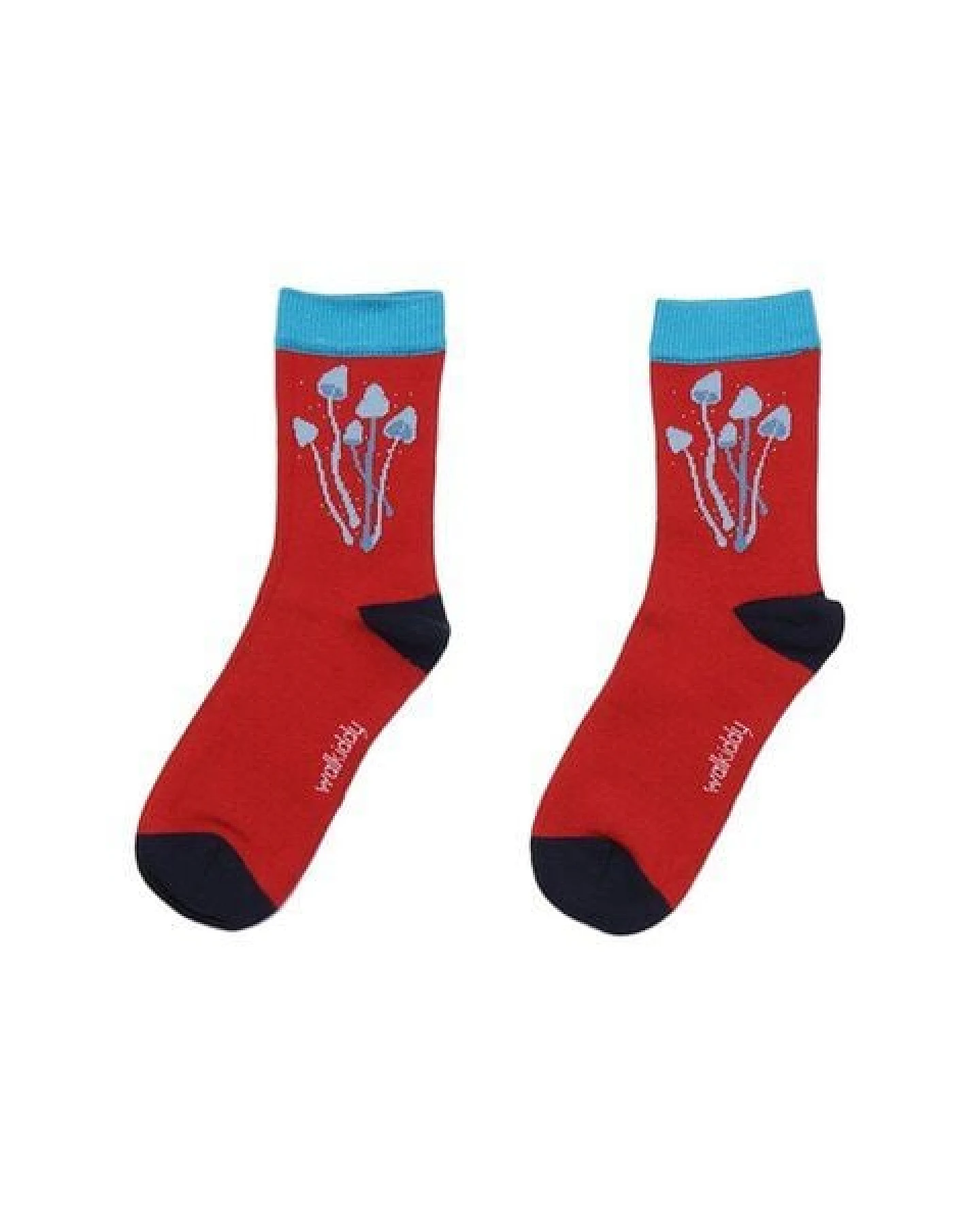 Baby Socken GOTS-zertifiziert aus Bio-Baumwolle dunkelblau – Walkiddy Wonderland – Ansicht 4