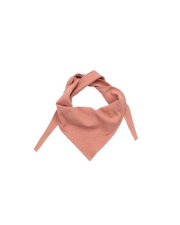 Baby Halstuch GOTS-zertifiziert aus Bio-Baumwolle rosa – Dreieckstuch von Walkiddy