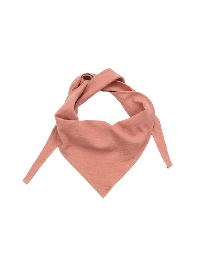 Baby Halstuch GOTS-zertifiziert aus Bio-Baumwolle rosa – Dreieckstuch von Walkiddy