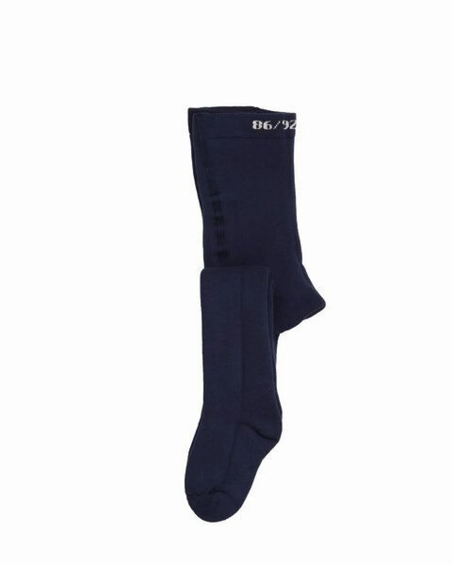Baby Fleece-Socken Bio-Baumwolle GOTS navy, kuschelige Wintersocken für Babys & Kleinkinder, weich gefüttert, wärmend, rutschhemmend, ideal für kalte Tage und Nächte von Walkiddy – Ansicht 2