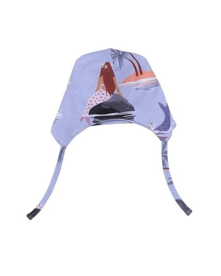 Walkiddy Mermaids Eco-Friendly Lila Mütze - Nachhaltig, Bequem & Stilvoll – GOTS zertifiziert