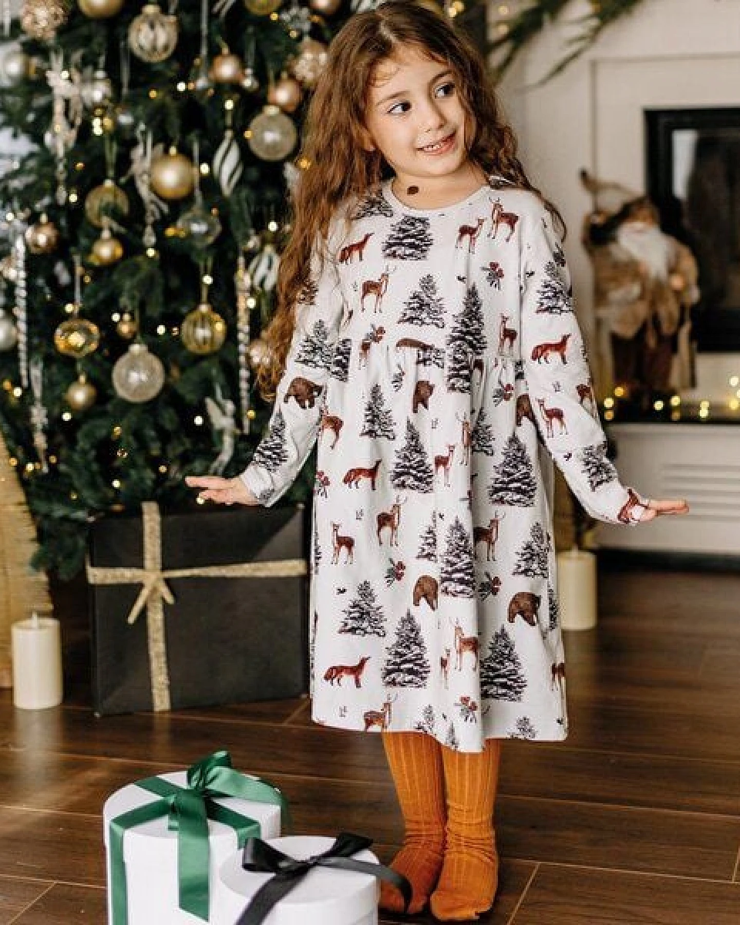 Kinder Strumpfhose Bio-Baumwolle Braun Walkiddy, GOTS zertifizierte, weiche und blickdichte Feinstrumpfhose für Babys und Kleinkinder, elastischer Bund, hautfreundlich, ideal unter Kleidern, Röcken oder als extra Lage an kühlen Tagen – Ansicht 3