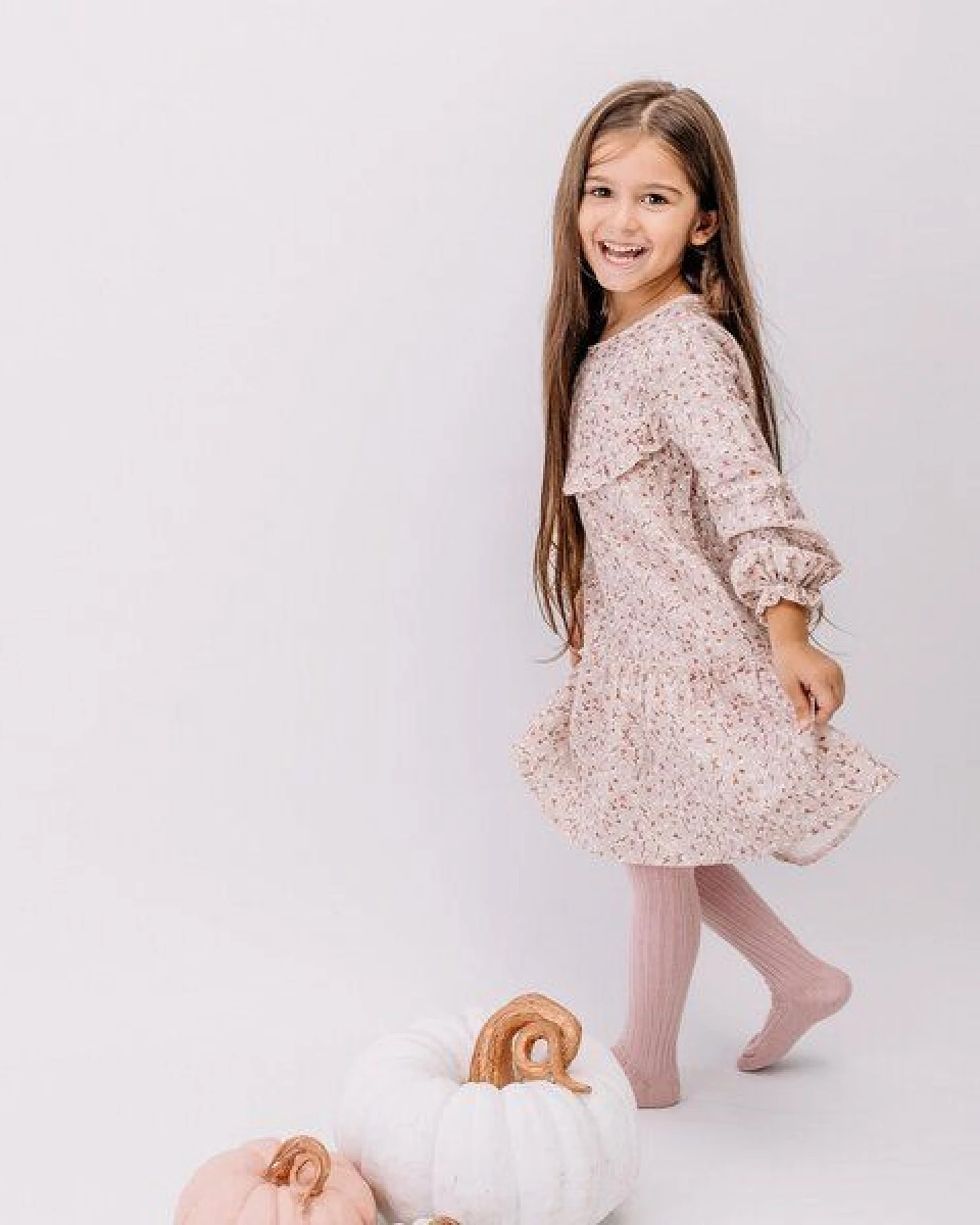 Strumpfhose Rosa Uni Bio-Baumwolle GOTS – Walkiddy – Ansicht 4