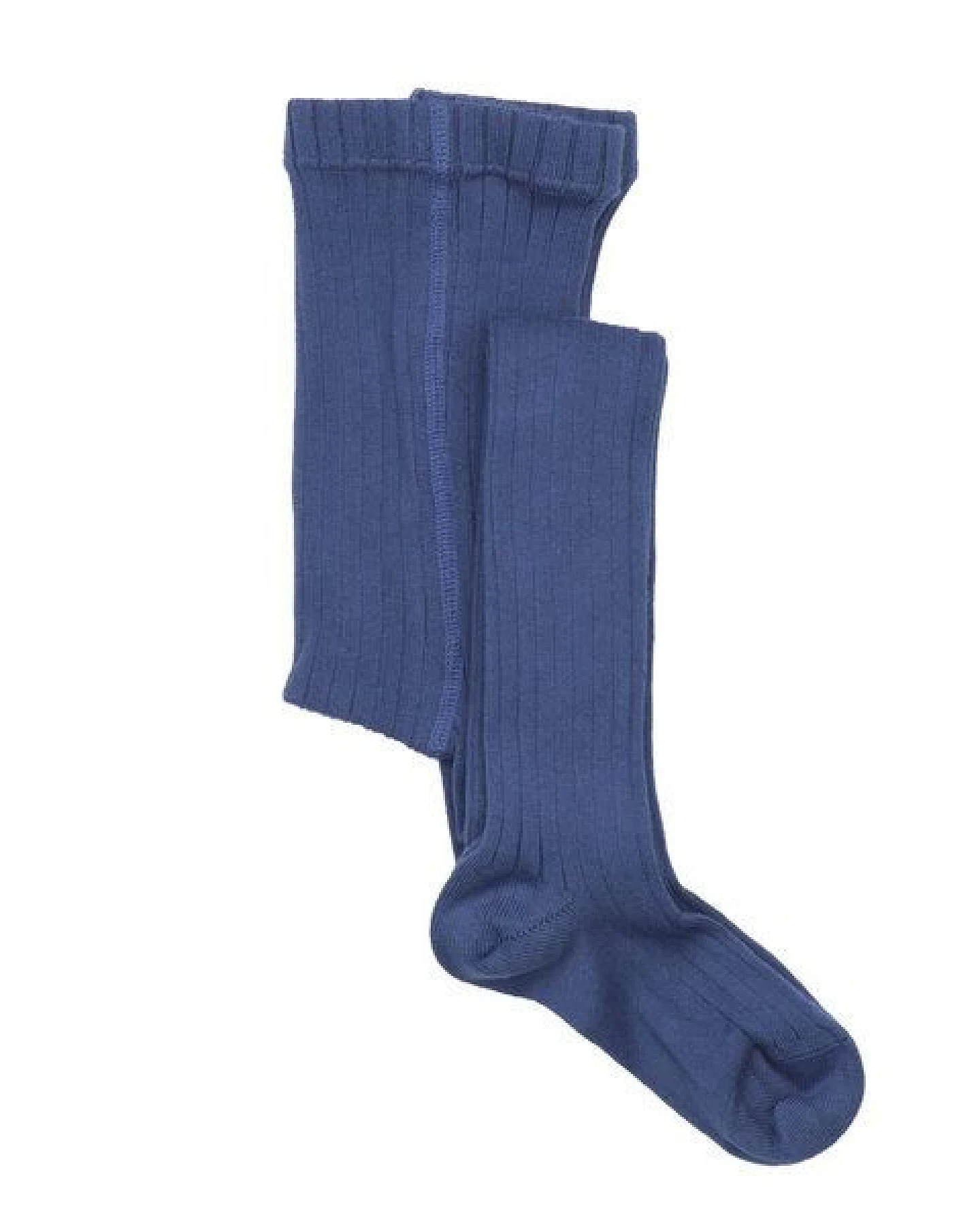 Baby Strumpfhose navy-dunkelblau – Walkiddy, GOTS-zertifizierte Bio-Baumwolle, weiche Strumpfhose aus 90% Bio-Baumwolle 8% Polyamid 2% Elasthan, warme nachhaltige Baby-Tights für Alltag, Kita, Krabbelphase und die kühle Jahreszeit – Ansicht 2