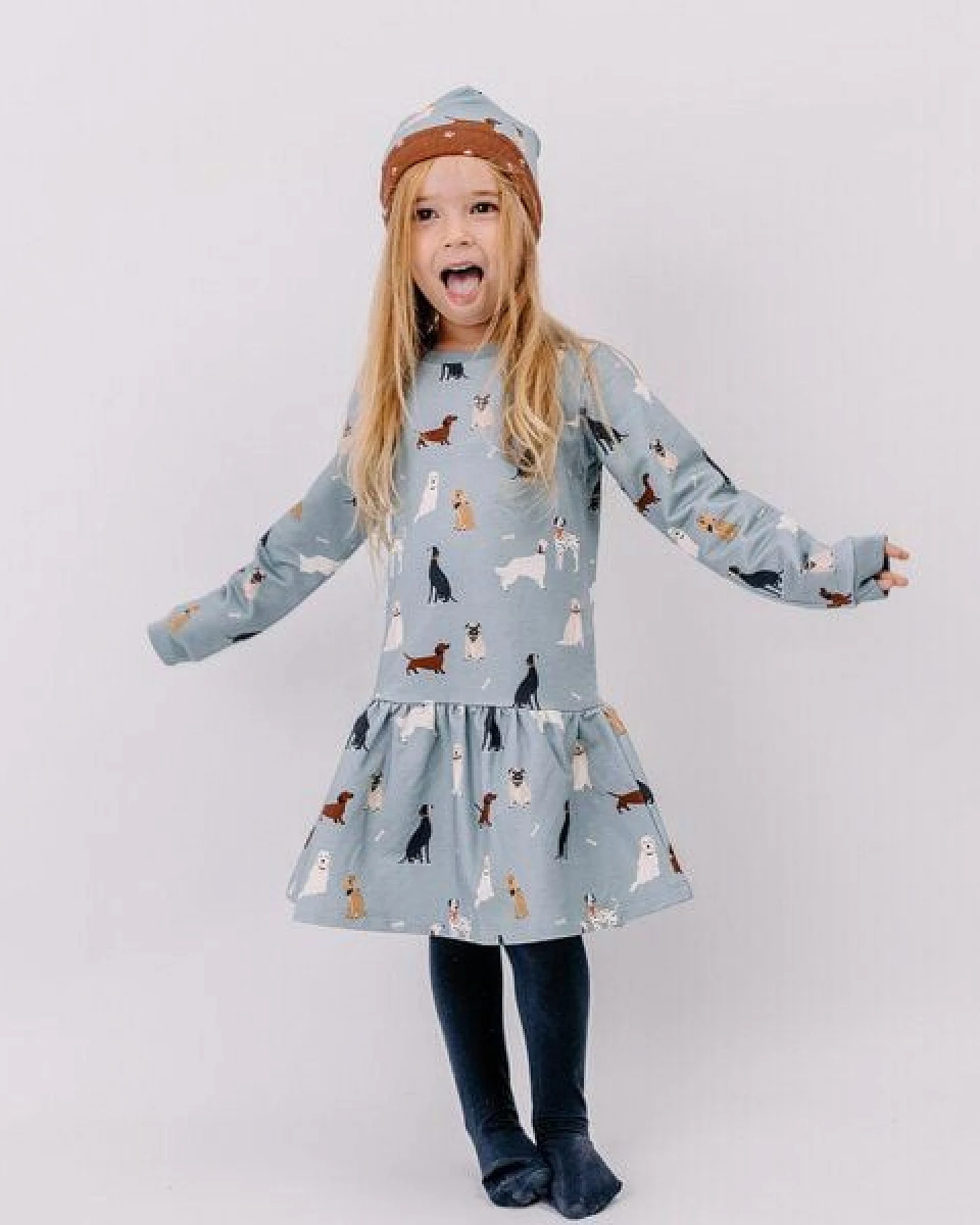 Baby Strumpfhose navy-dunkelblau – Walkiddy, GOTS-zertifizierte Bio-Baumwolle, weiche Strumpfhose aus 90% Bio-Baumwolle 8% Polyamid 2% Elasthan, warme nachhaltige Baby-Tights für Alltag, Kita, Krabbelphase und die kühle Jahreszeit – Ansicht 3