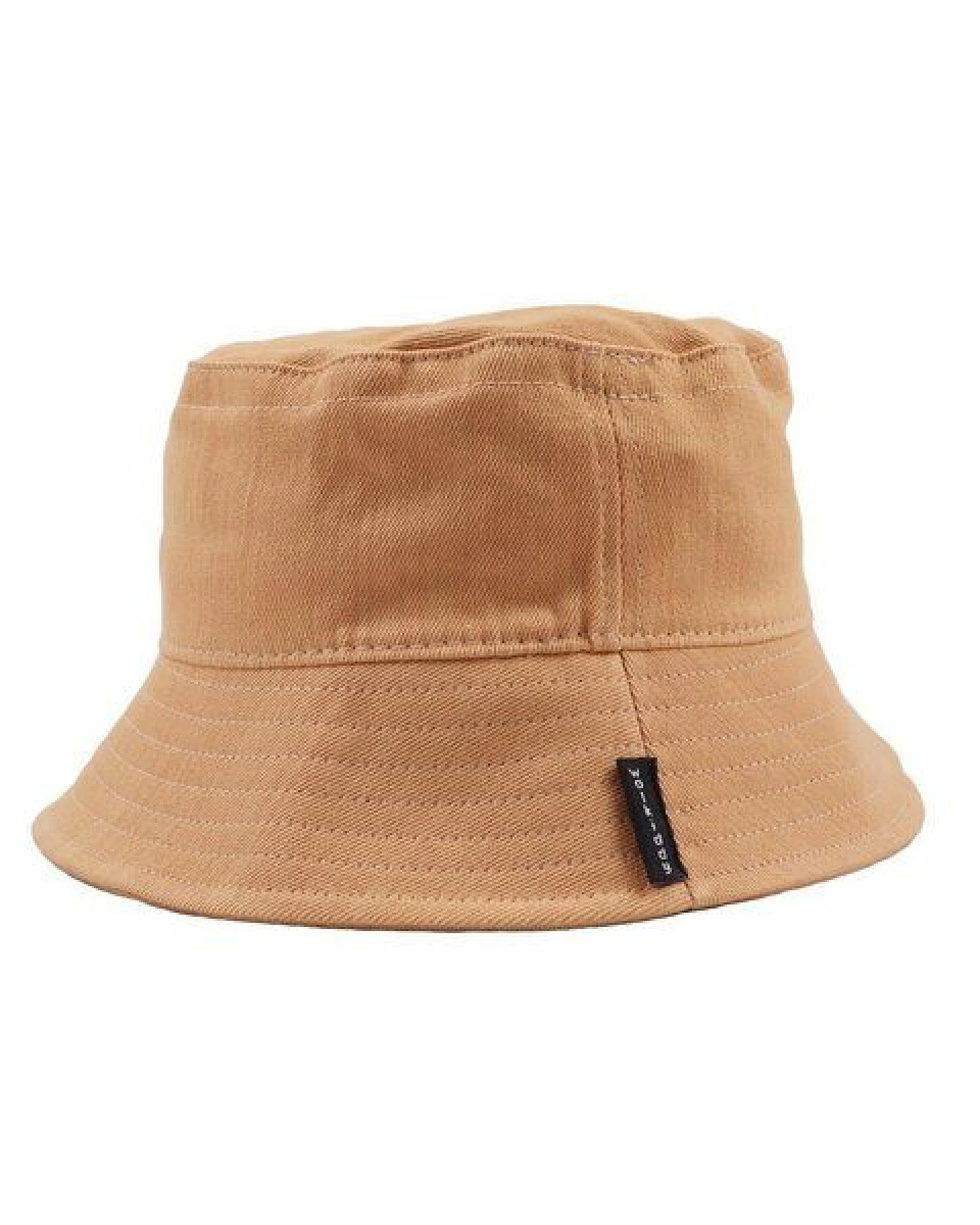 Kinder Jeans-Hut aus Bio-Baumwolle in Soft-Orange – GOTS-zertifiziert, Walkiddy – Ansicht 2