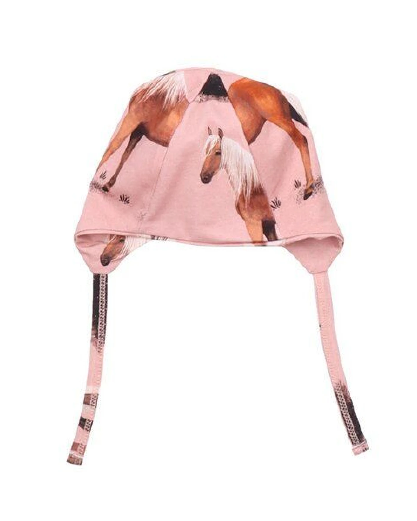 Walkiddy Beauty Horses Rosa Mütze - Nachhaltige, Umweltfreundliche Mode für Tierschutz – GOTS zertifiziert – Ansicht 3