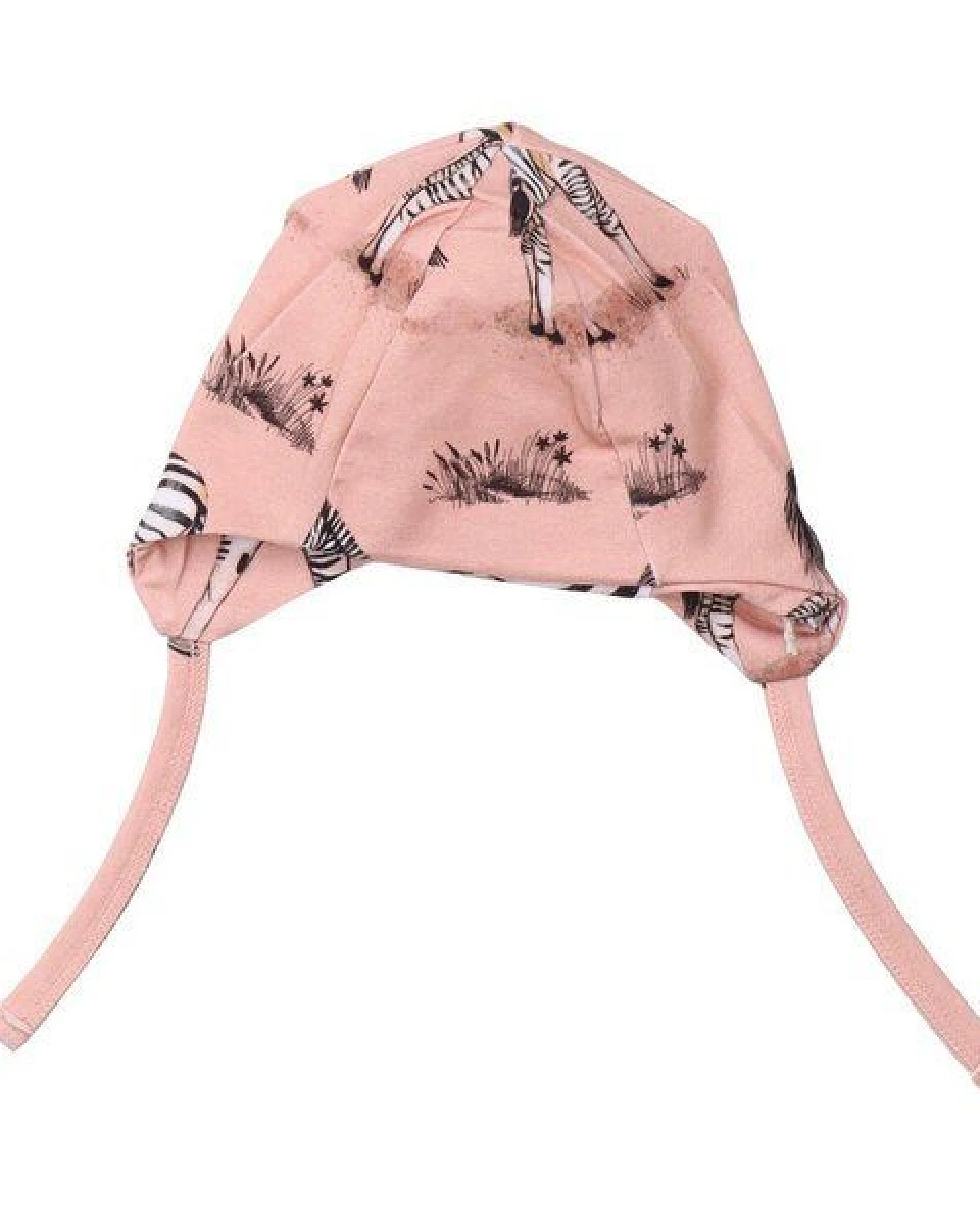Walkiddy Zebra Family Mütze - Rosa, Nachhaltige und Allergikerfreundliche Kinderkopfbedeckung – GOTS zertifiziert – Ansicht 3