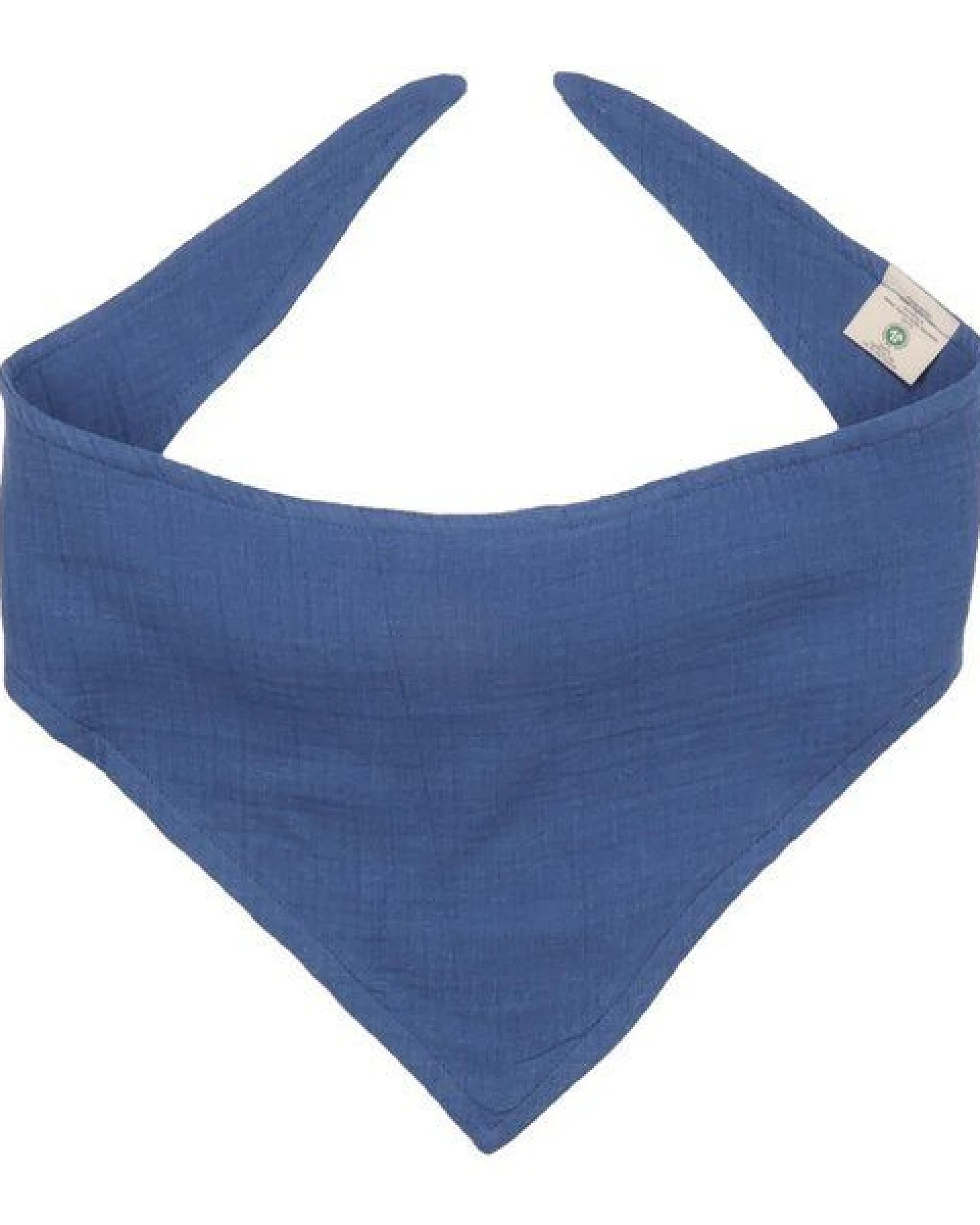 Baby Dreieckstuch GOTS-zertifiziert aus Bio-Baumwolle himmelblau – Walkiddy – Ansicht 2
