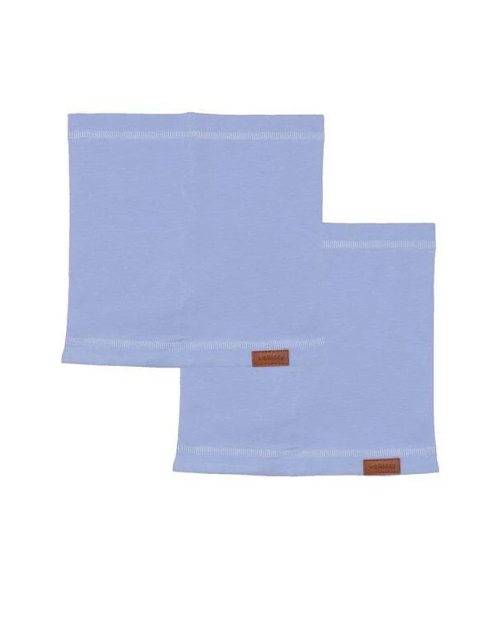 Baby Schal aus Bio-Baumwolle in Light Blue, weich, leicht, GOTS-zertifiziert, sanft zur Haut, perfekt für Übergangszeit und ganzjährigen Alltag von Walkiddy