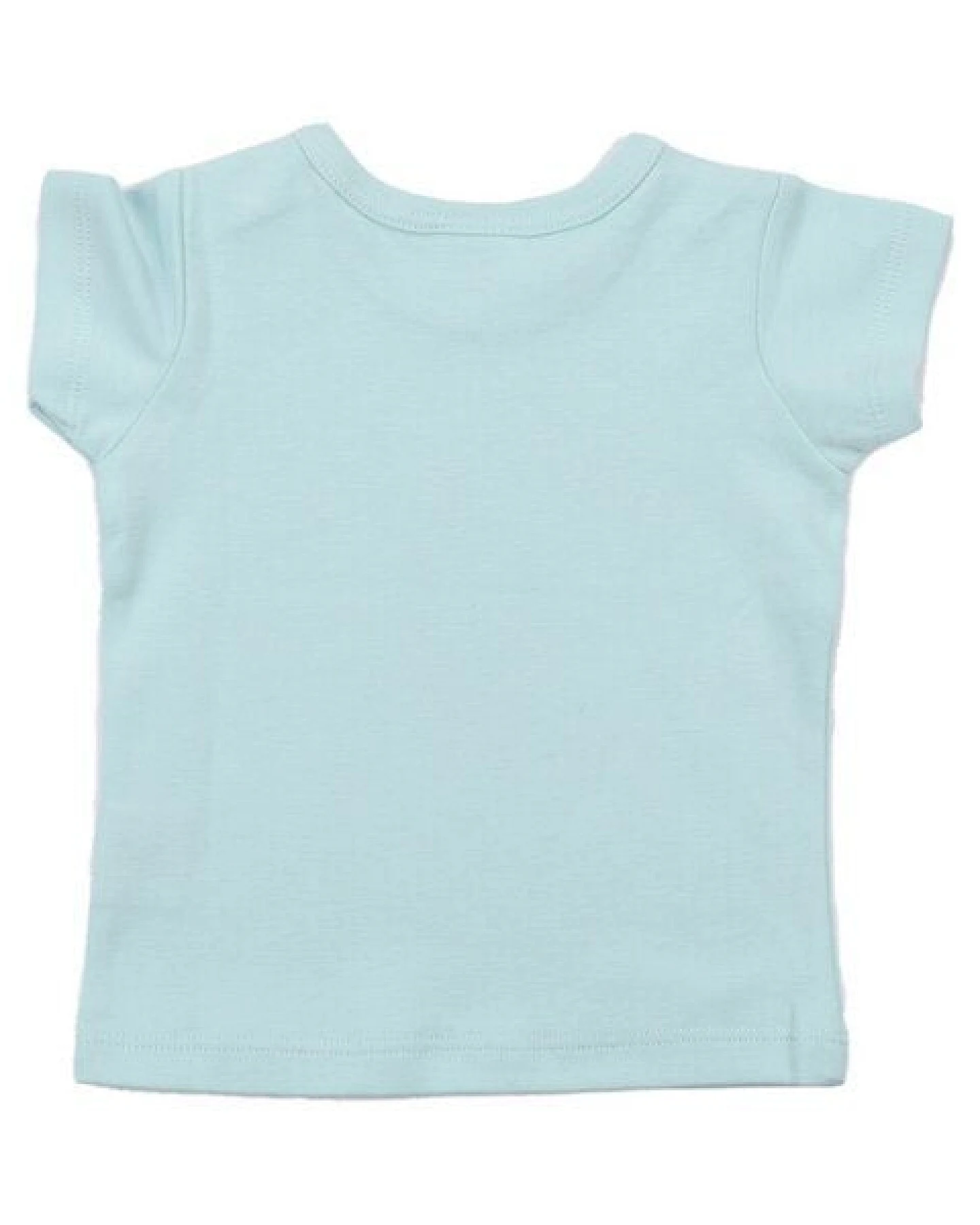 Kinder T-Shirt GOTS zertifiziert Bio-Baumwolle, Hellmint, Tukan-Motiv, Walkiddy – Ansicht 3