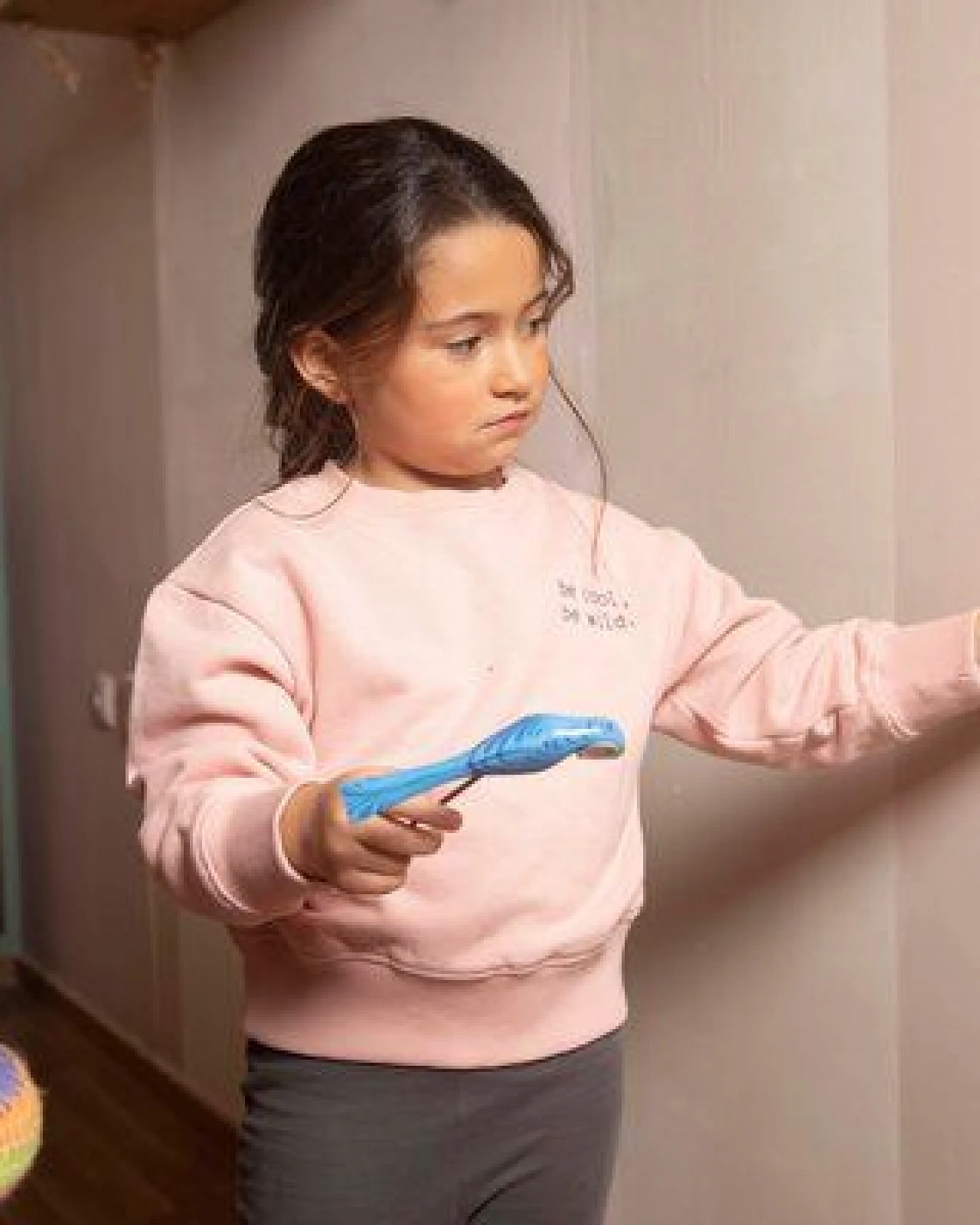 PETER JO Sweatshirt Bass Pink Kinder – Ansicht 3