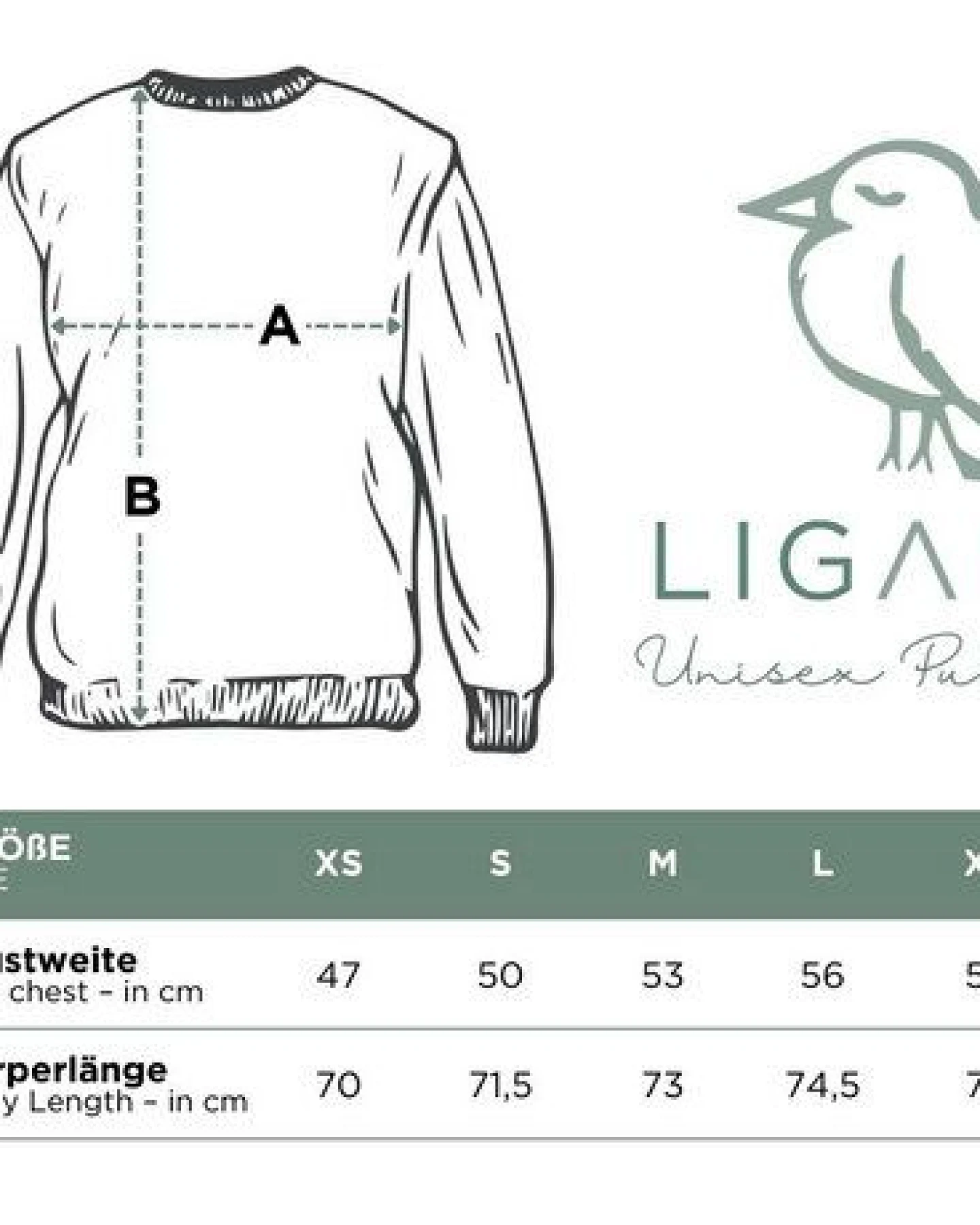 Bestickter Pullover – Brumhilde – LIGARTI Tiermanufaktur – Ansicht 4