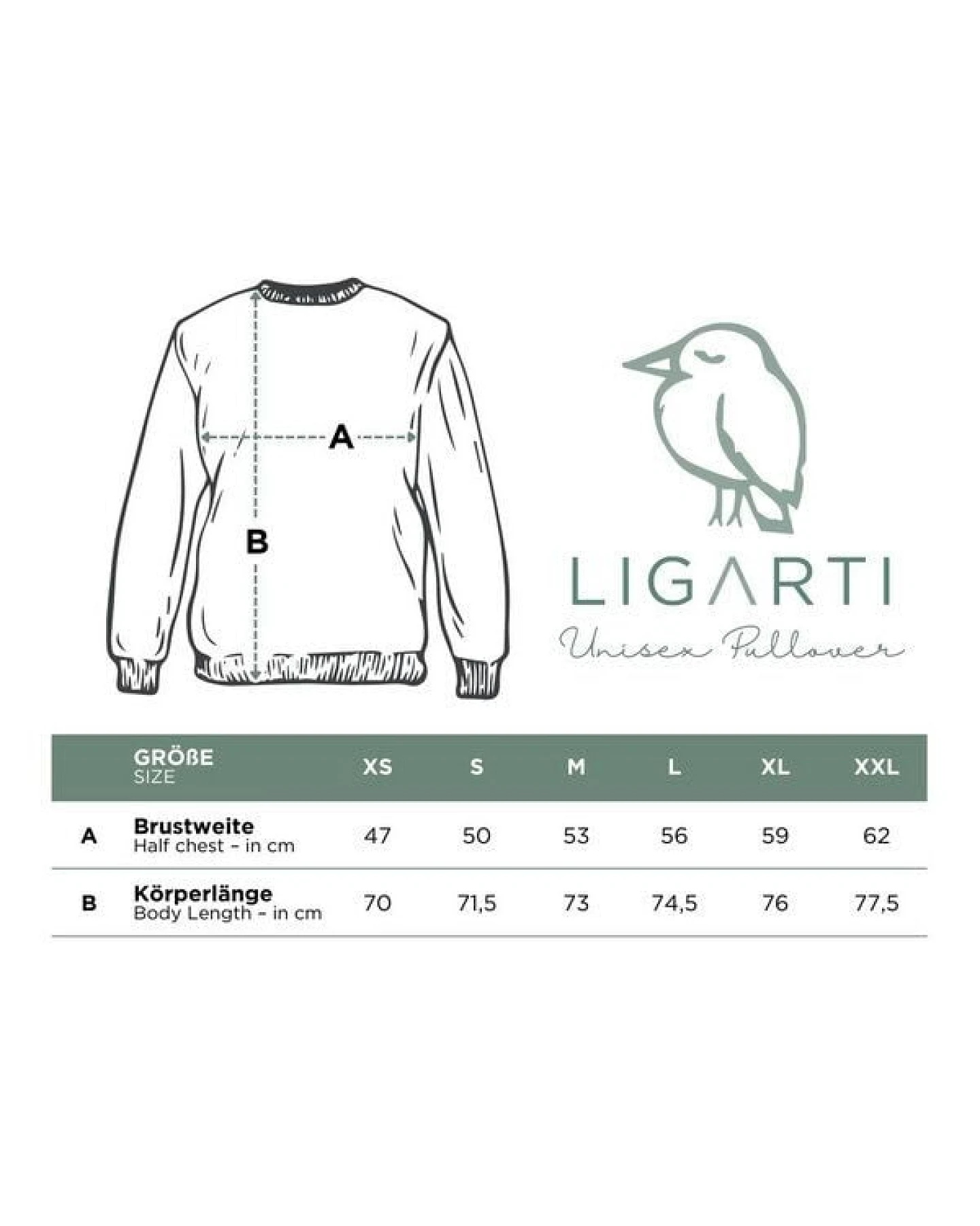 Bestickter Pullover – Brumhilde – LIGARTI Tiermanufaktur – Ansicht 4