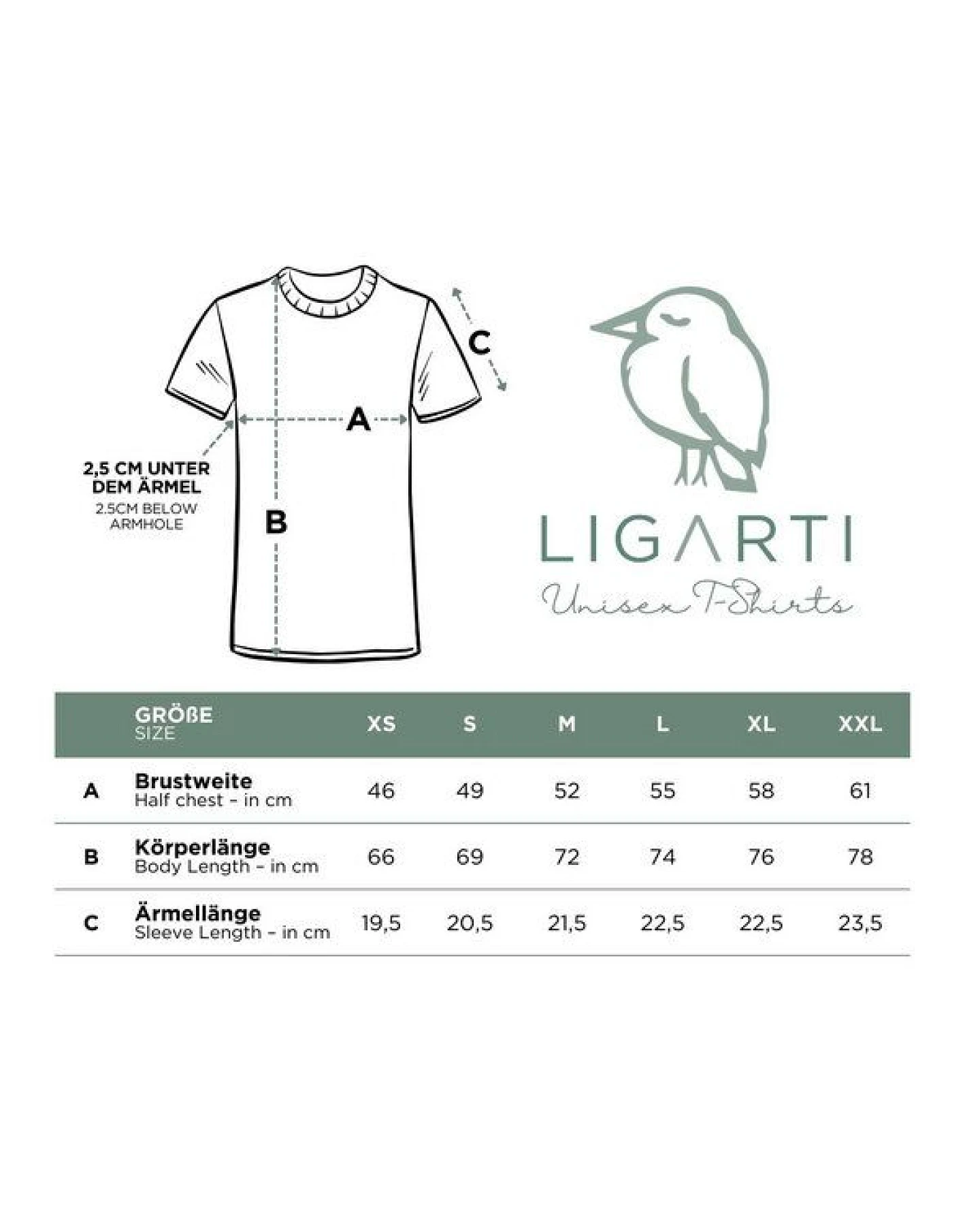 T-Shirt – Brumhilde – LIGARTI Tiermanufaktur – Ansicht 3