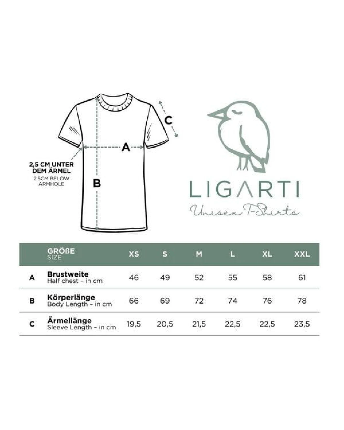 T-Shirt – Brumhilde – LIGARTI Tiermanufaktur – Ansicht 3