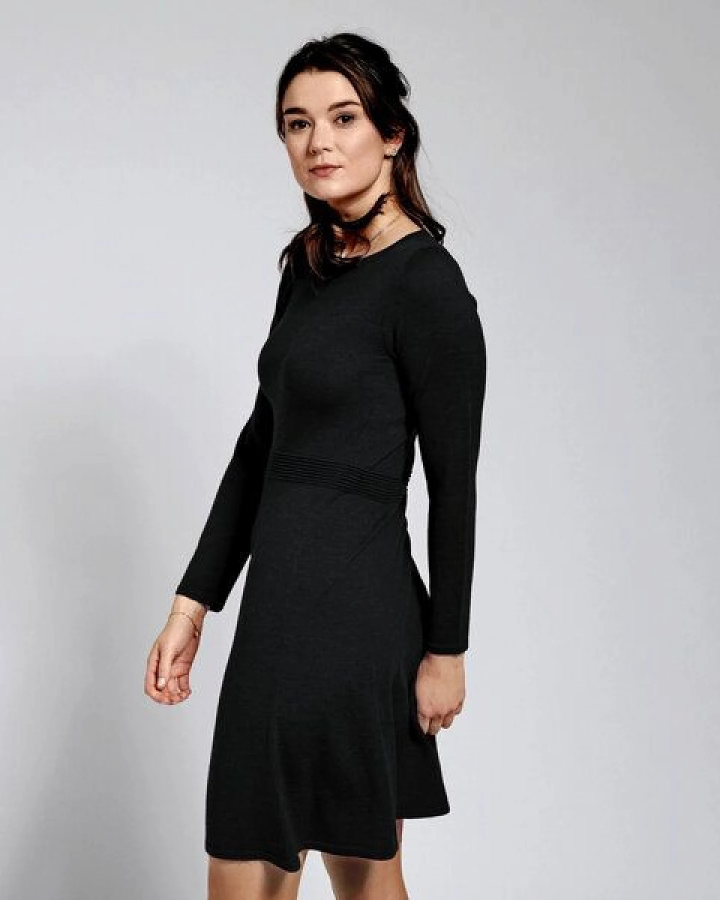 Kokon Zwo Kleid Teilungsrippe 100% Merinowolle (ÖKO TEX) – Ansicht 3