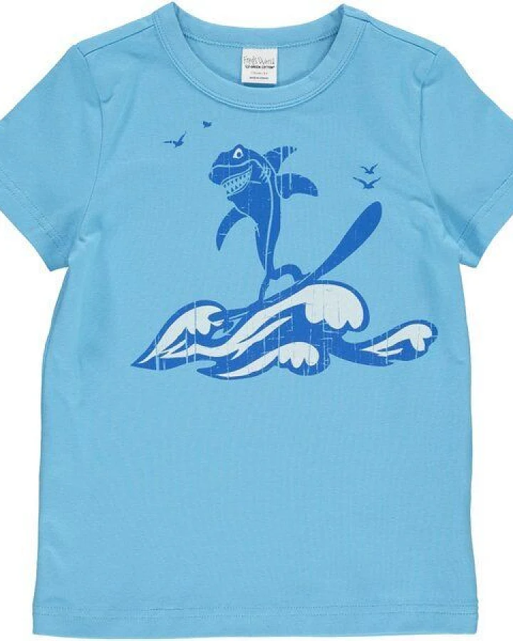 Fred's World by Green Cotton "Green Cotton" Kurzam - T-Shirt "Shark"