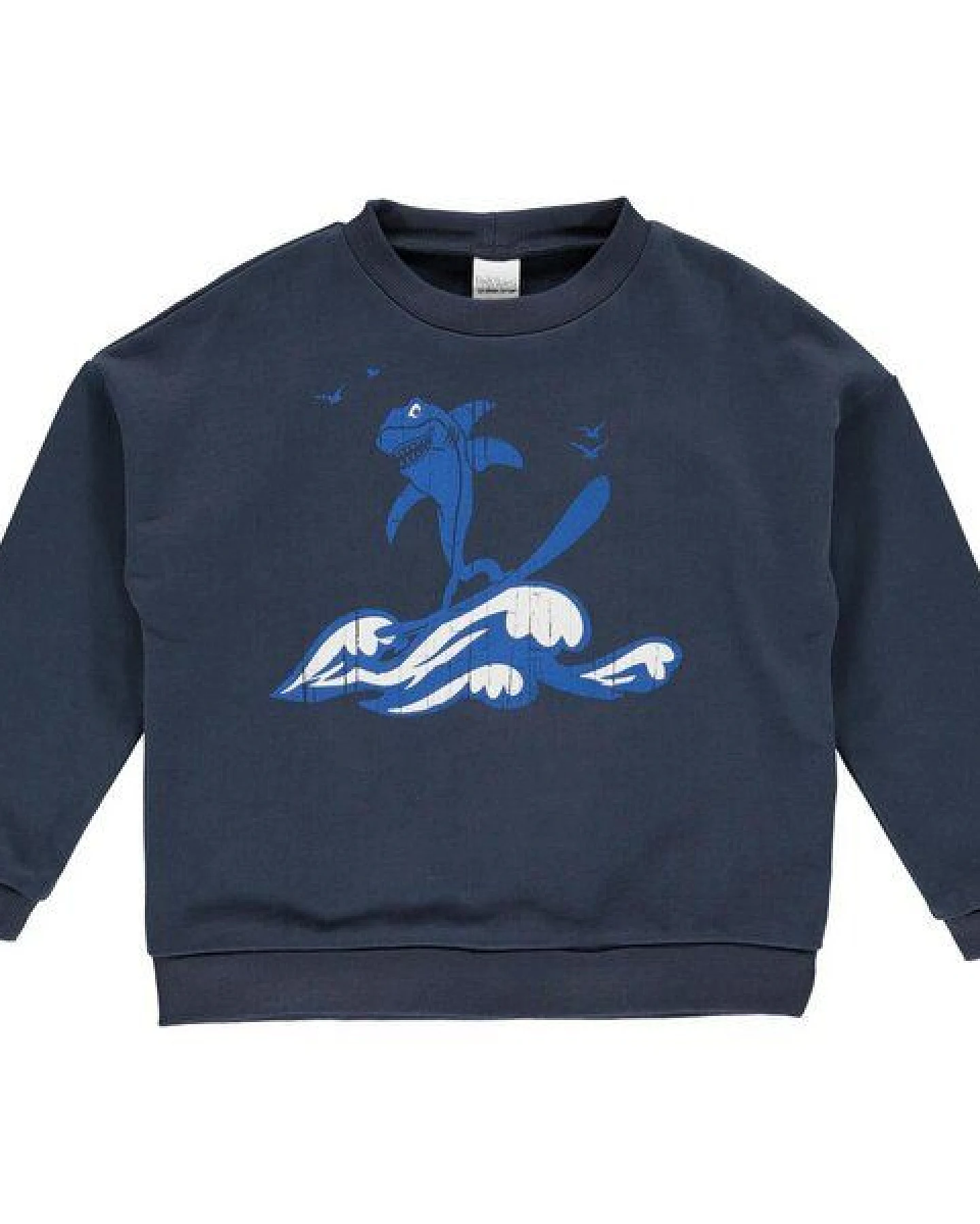 Fred's World by Green Cotton "Green Cotton" Sweatshirt "Shark" – Ansicht 2