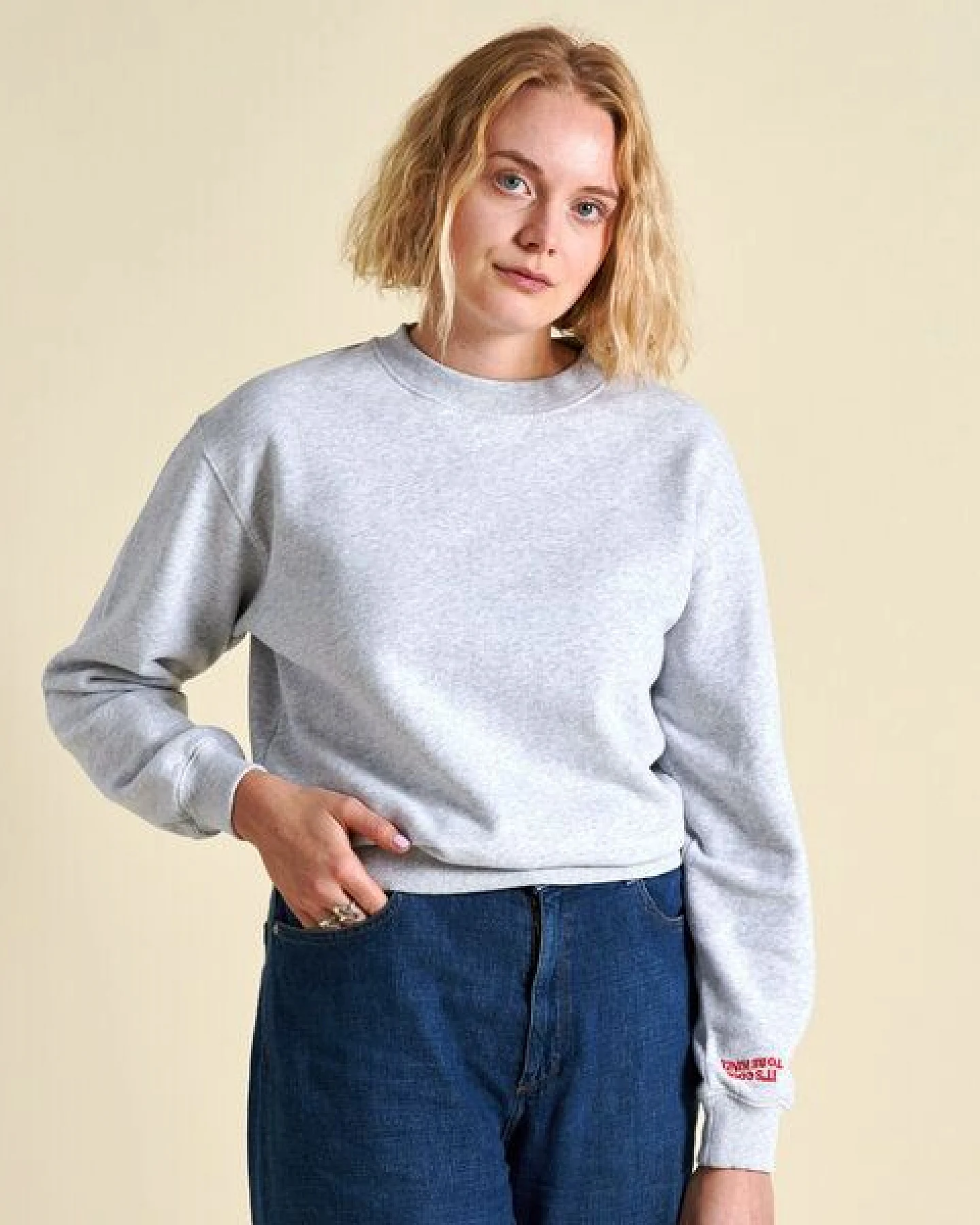 popeia Kindness Sweater aus 100% Bio-Baumwolle – Ansicht 2