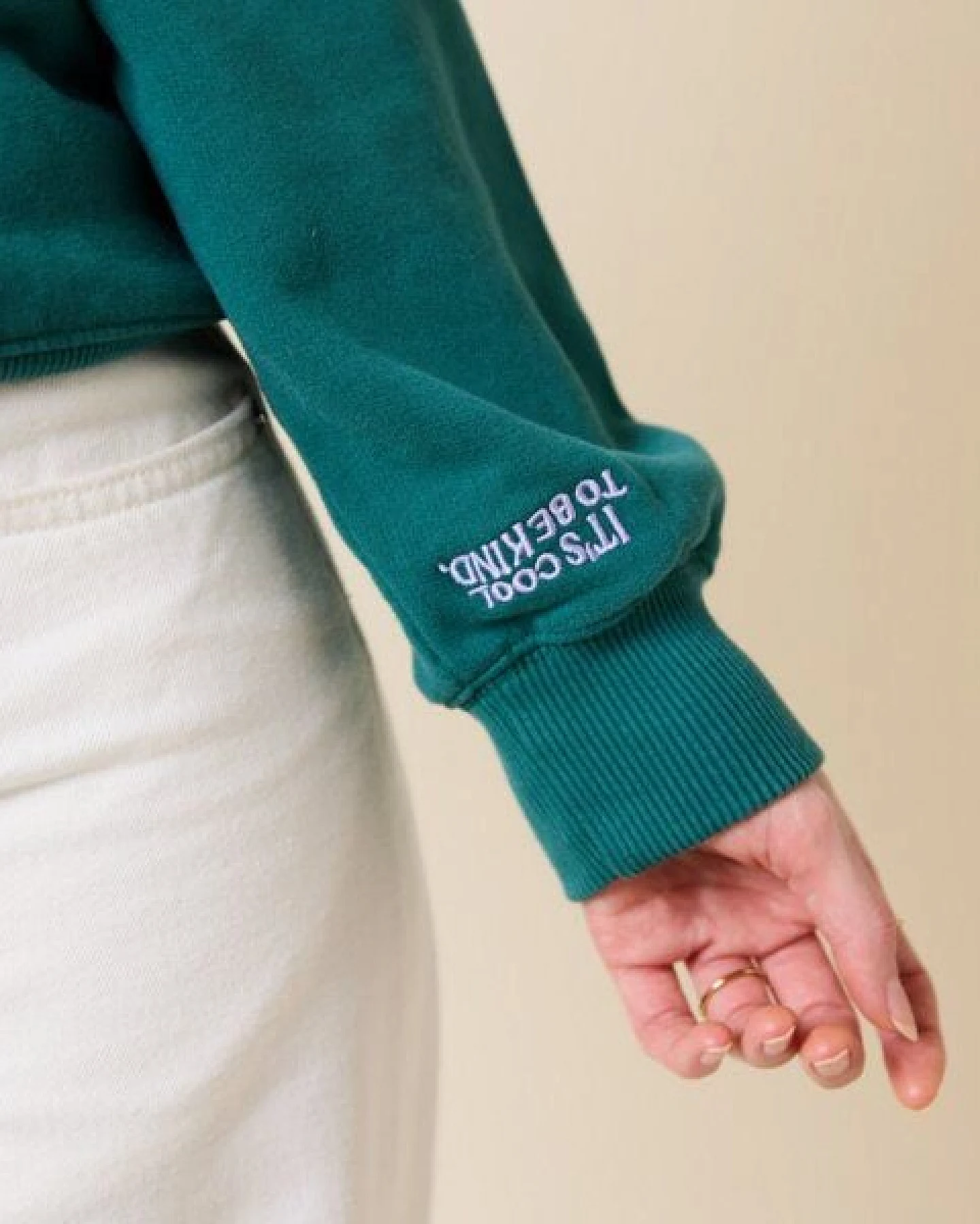 popeia Kindness Sweater aus 100% Bio-Baumwolle – Ansicht 4