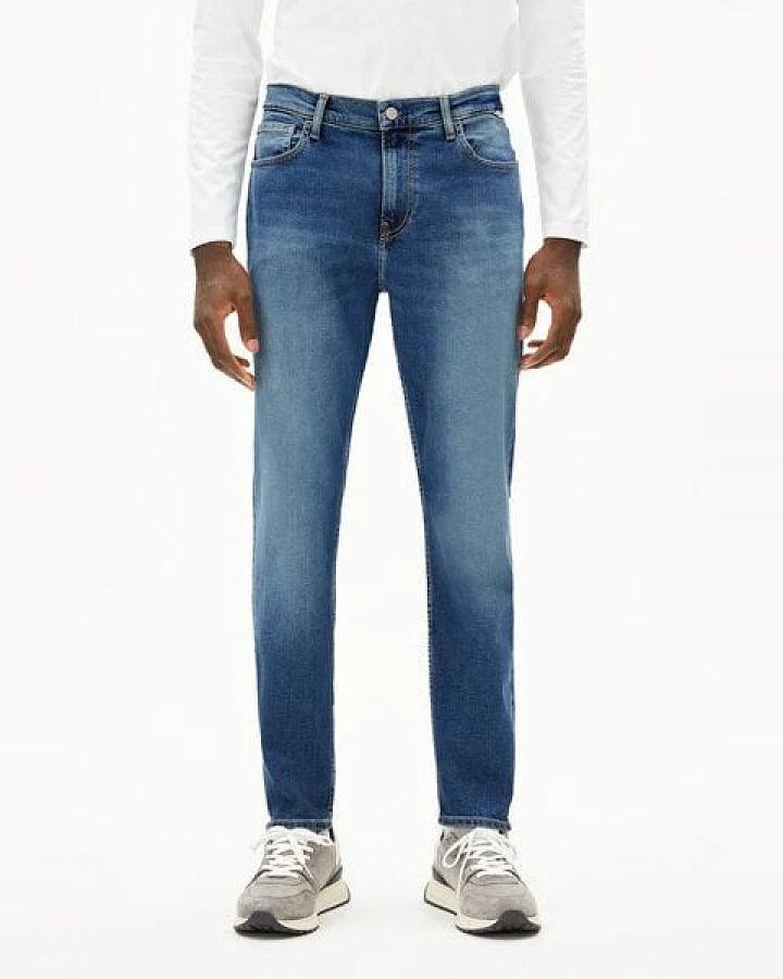 ARMEDANGELS AARJO TARPA Herren Tapered Jeans recycelter Baumwoll Mix Comfort Stretch