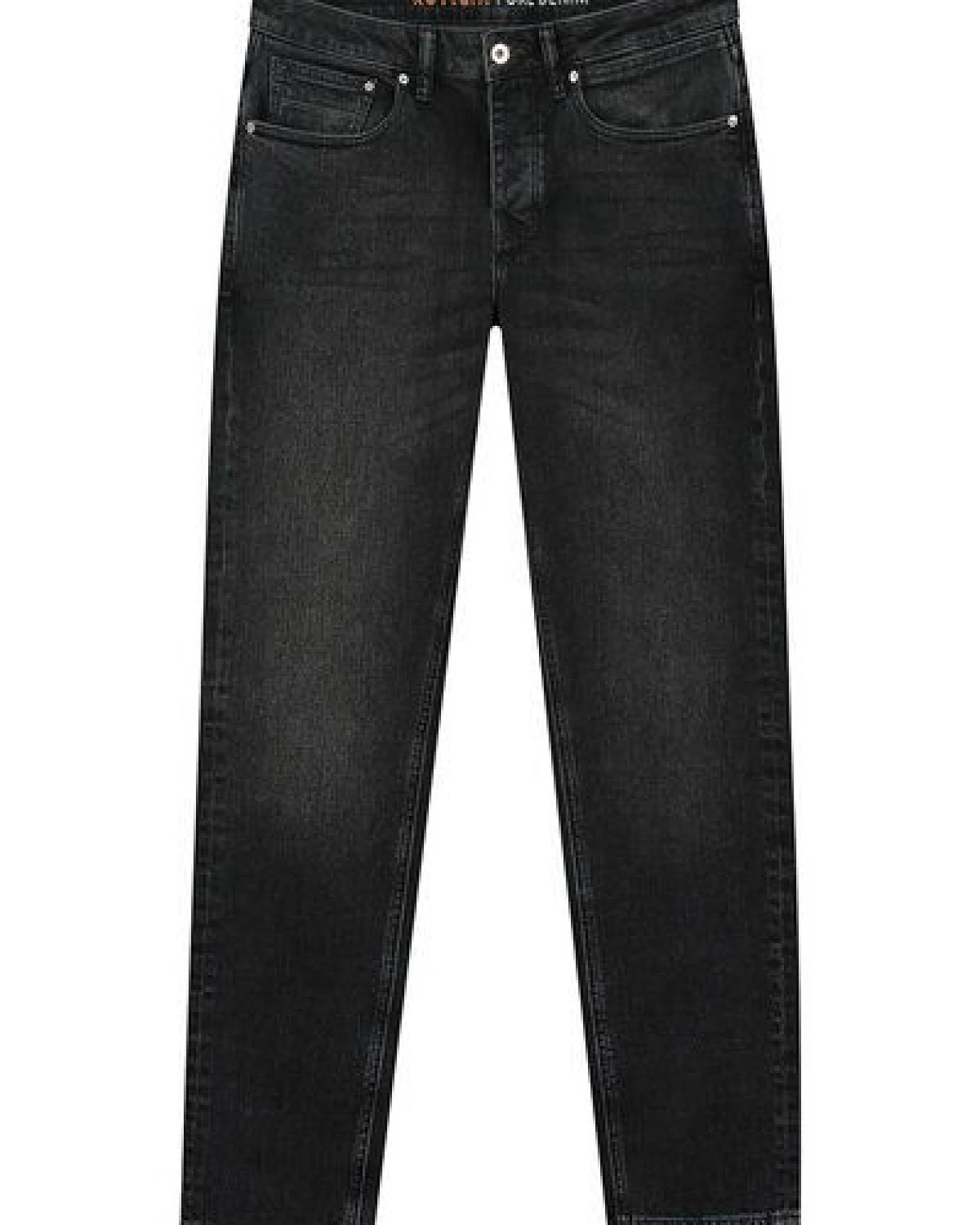 KUYICHI Herren Jeans Jim Regular Slim Vintage Black Bio-Baumwolle/rec. Baumwolle – Ansicht 2