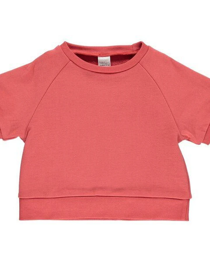 Fred's World by Green Cotton "Green Cotton" Sweatshirt Cranberry