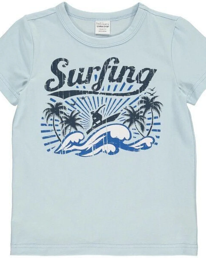 Fred's World by Green Cotton "Green Cotton" Kurzam - T-Shirt "Surfing"