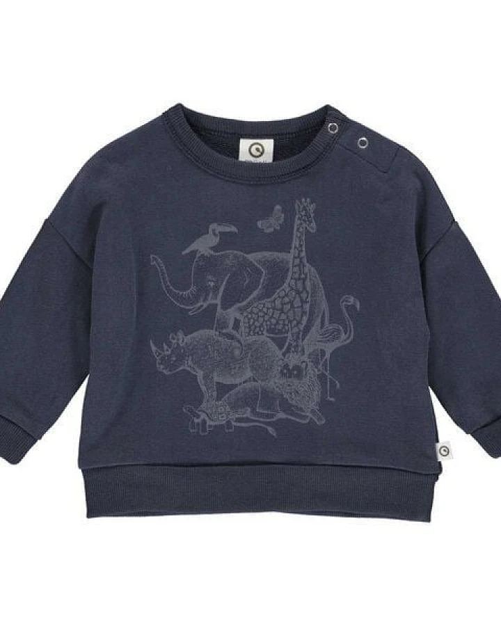 Fred's World by Green Cotton "Green Cotton" Sweatshirt "Zoo"