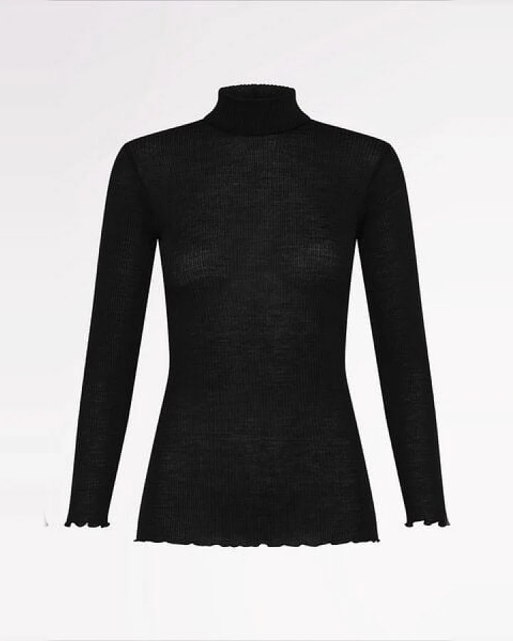 CASAGiN Rollkragenpullover aus Wolle