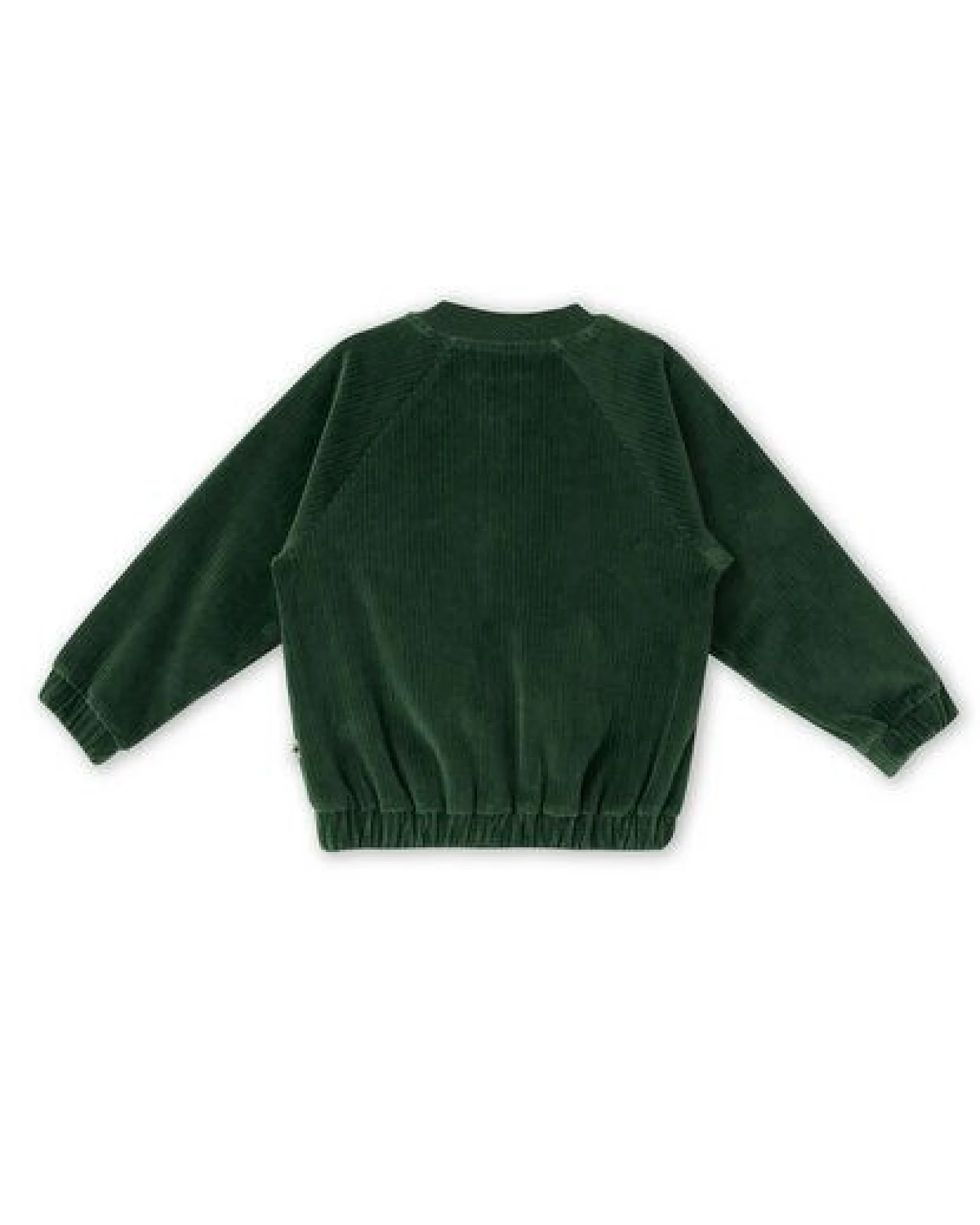 Leela Cotton Nachhaltige Kinder Cord Baseballjacke – 100% Bio Baumwolle, feiner Cordstoff, Jacke, Sweatjacke, Cordjacke, Kinderbekleidung – Ansicht 2