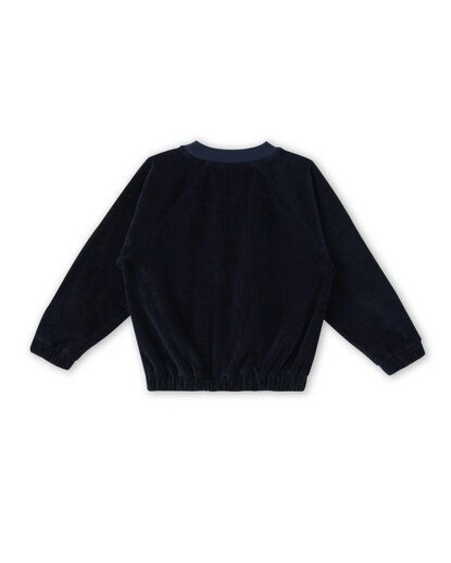 Leela Cotton Nachhaltige Kinder Cord Baseballjacke – 100% Bio Baumwolle, feiner Cordstoff, Jacke, Sweatjacke, Cordjacke, Kinderbekleidung – Ansicht 3